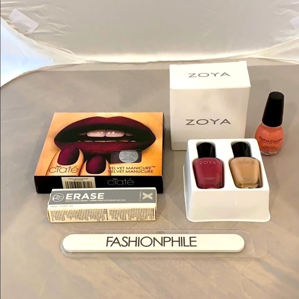 Ciate, Zoya, Formula X & Sinful Colors Nail Bundle